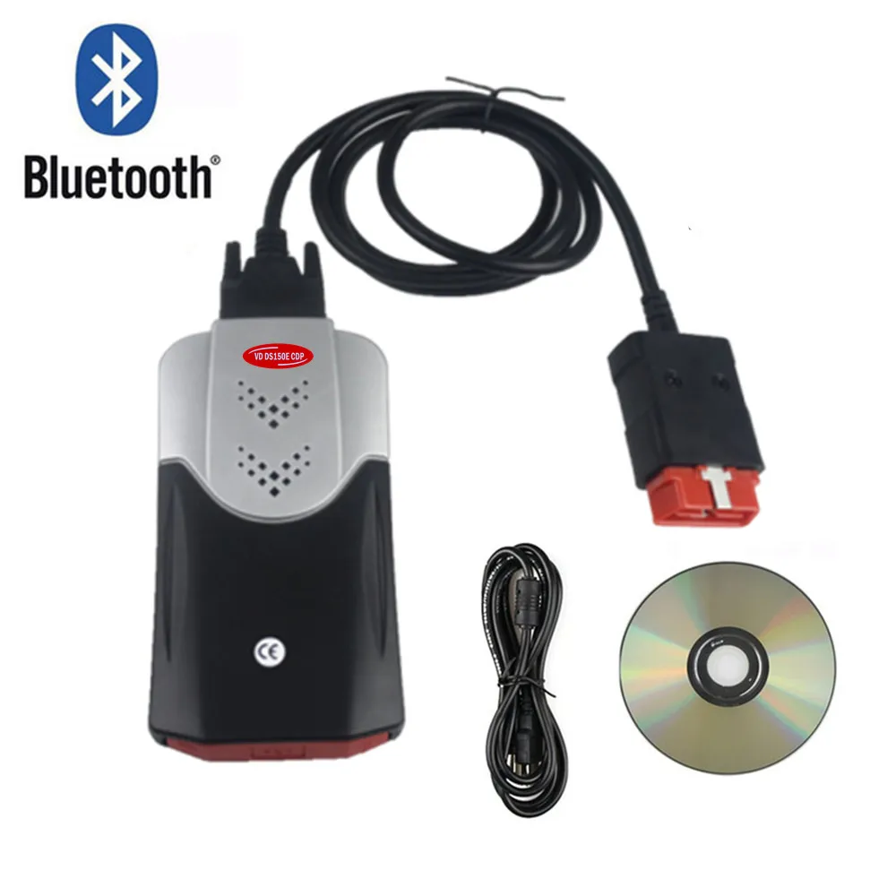 NEW VCI Diagnostic-Tool Delphis Tcs Cdp Bluetooth Obd2 Vd Ds150e with R3 Pro for Usb