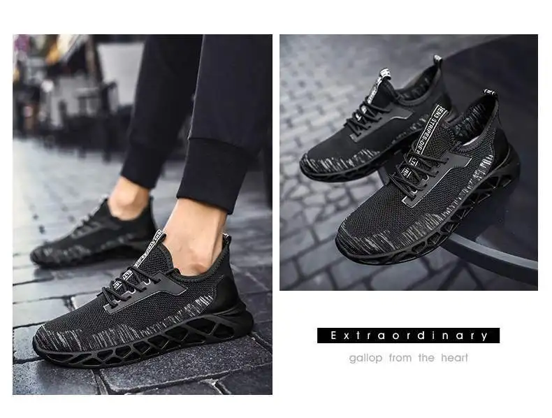 Стиль Летающая тканая дышащая Корейская стильная обувь для школьников на каждый день мужская уличная спортивная обувь для бега повседневные кроссовки износостойкая