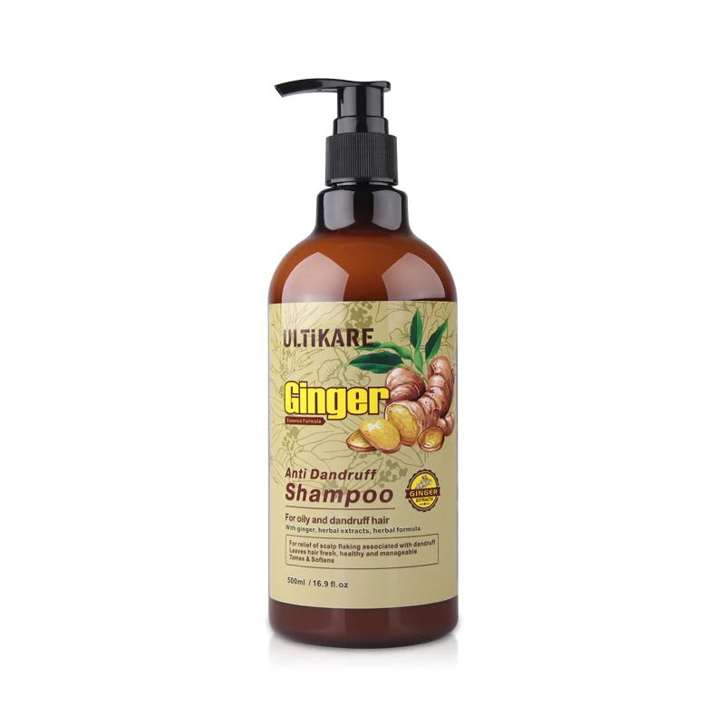 500ML Ginger Shampoo Anti Dandruff Long Losting Smooth and Itching Fresh Manageable Tames Softens For oil 2