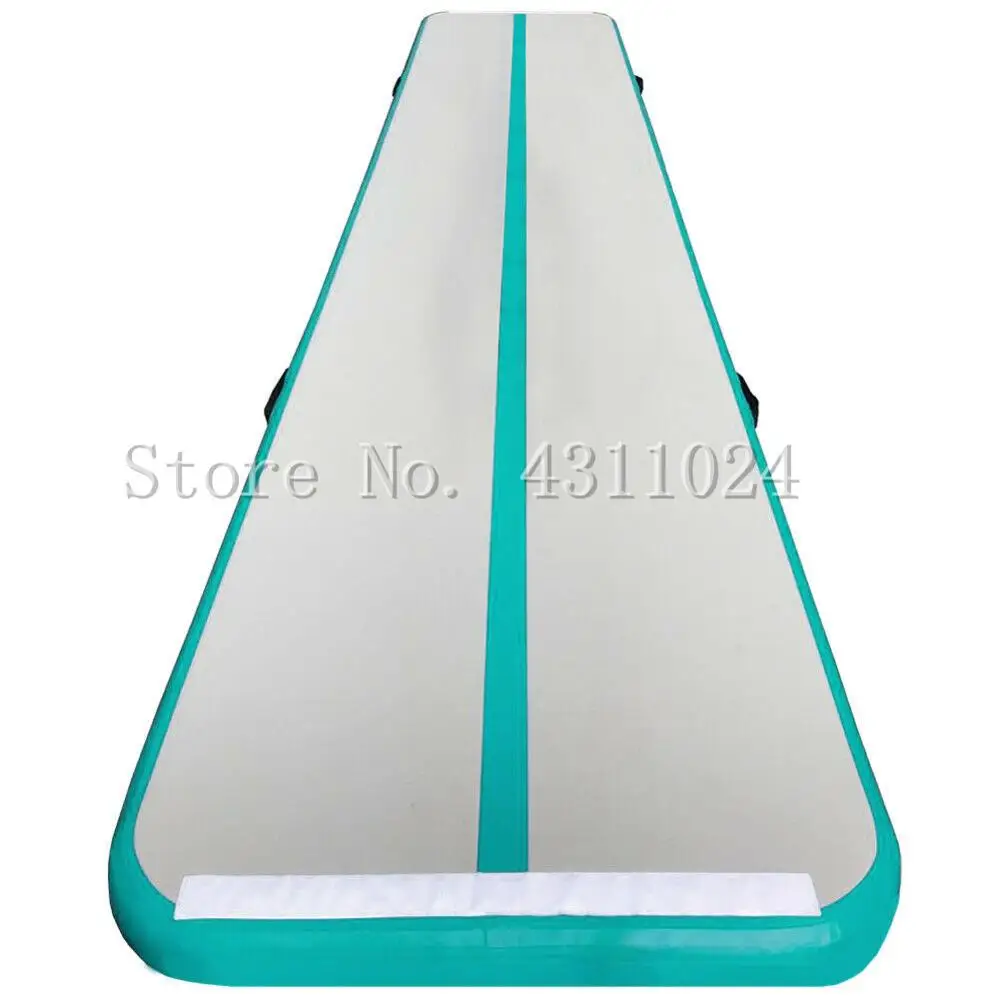 

Free Shipping Inflatable Gymnastics Mat Home Use Air Track/Air Floor With Pump 5x2x0.2m Bouncing Track Promotion Price