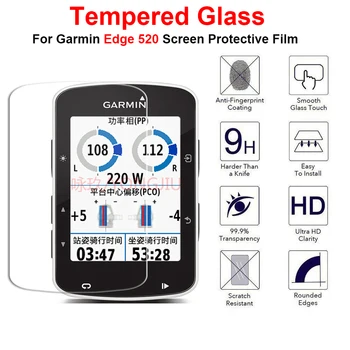 

2Pcs For Garmin Edge520 Tempered Glass 9H 2.5D Premium Screen Protector Film For Garmin Edge 520 SmartWatch GPS Bike Computer