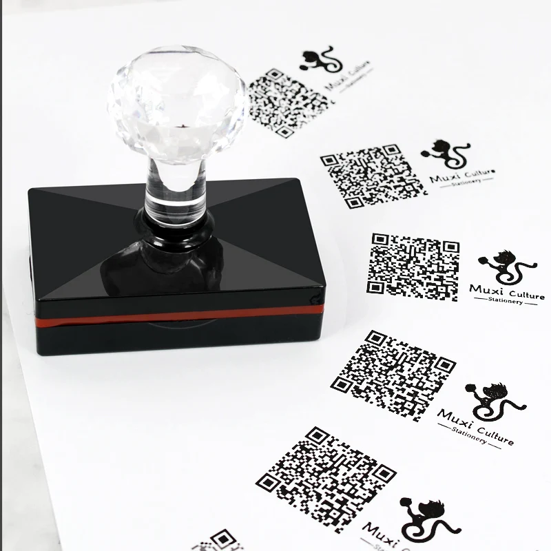 Rectangular Stamp Photosensitive Seal Stamp Personalized Self Inking Custom Self Ink Stamps