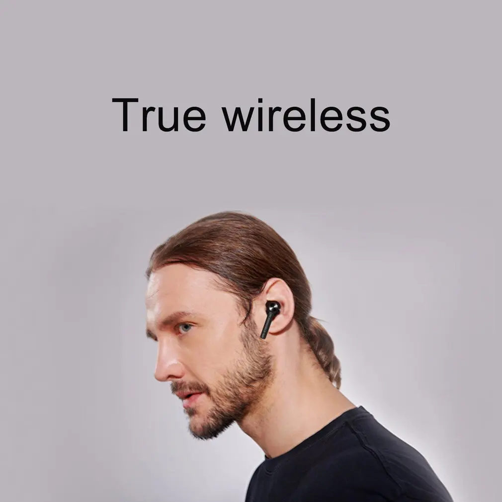 Hi Wireless Stereo Headset Invisible Mini With Charging Bin Listening Song Driving Sports Headphones
