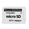 Version 6.0 SD2VITA pour PS Vita mémoire TF carte pour PSVita carte de jeu PSV 1000/2000 adaptateur 3.65 système SD micro-sd carte r15 ► Photo 1/6