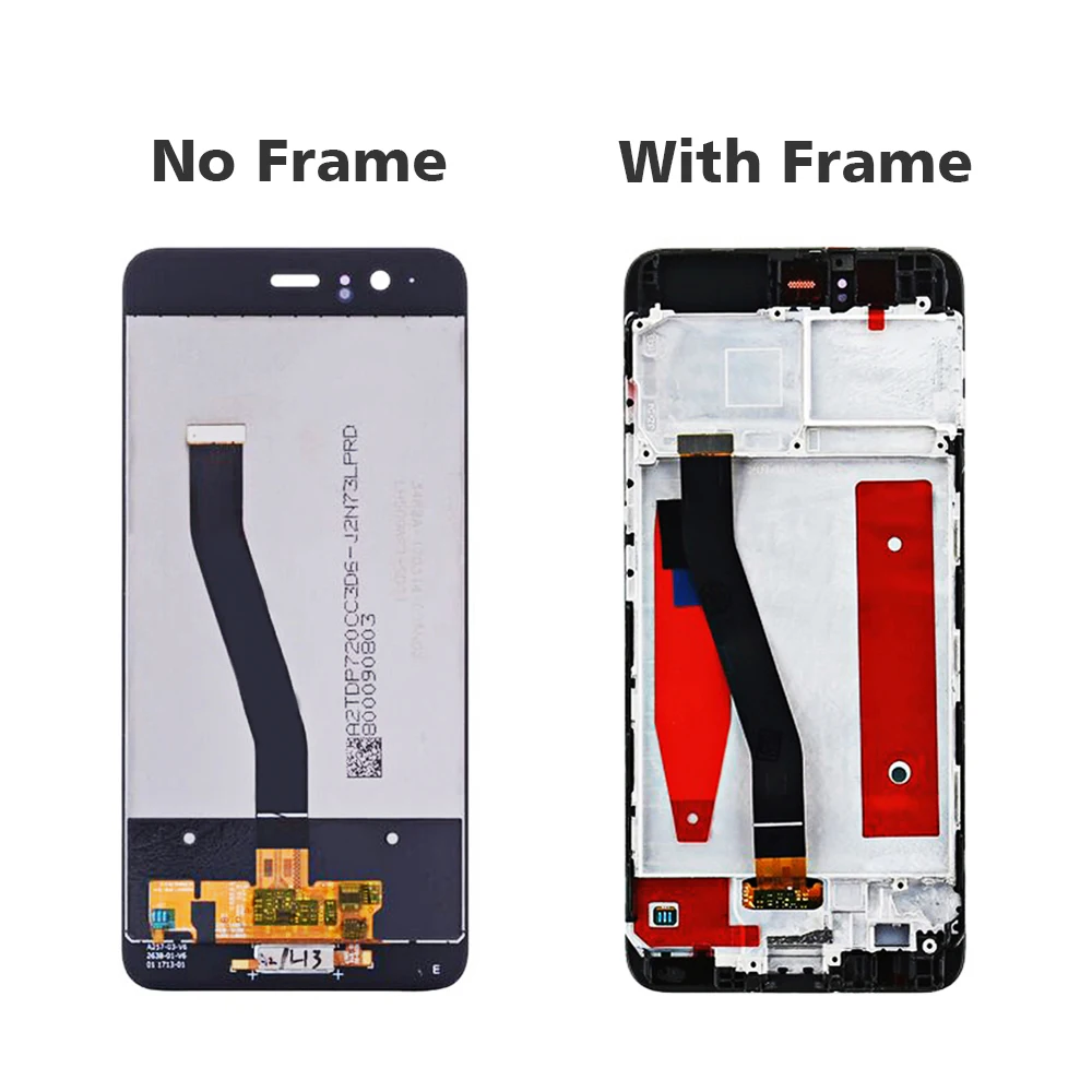 Original For HUAWEI P10 LCD Display Touch Screen Digitizer For Huawei P10 Display with Frame Replacement 4