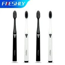 Свежая зубная щетка черная и белая мягкая щетина щетка забота о здоровье полости рта стильная взрослая зубная Глубокая чистка ЭКО Мягкая щетина