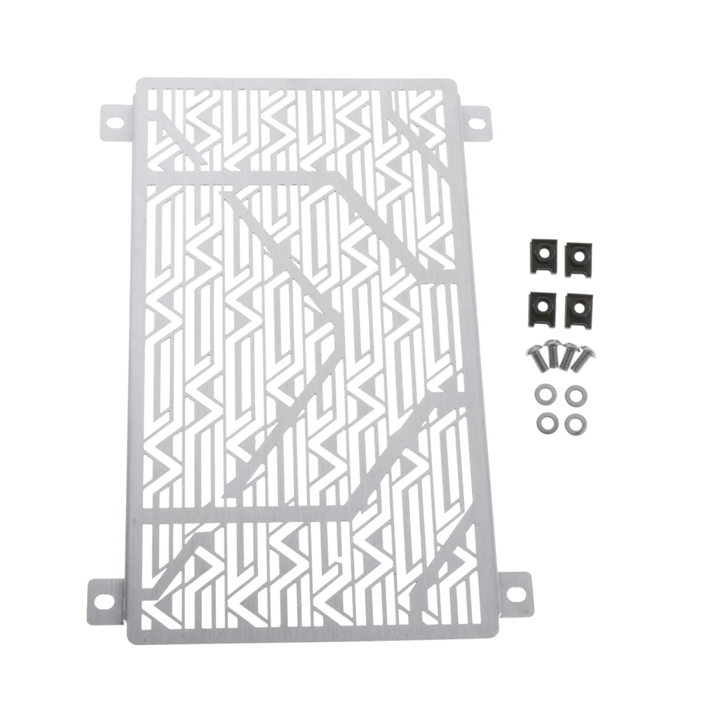 Motorcycle Radiator Grille Cover for KAWASAKI Ninja400 Ninja250 18~19 Silver - Цена: 1 784,48 - 2 617,68 руб.