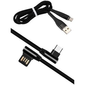 

1Pcs Usb Type C To Usb 3.0 Cable Double Interface Usb-C Cable & 1Pcs Usb Type C Cable Usb a To Usb C Charger Cable