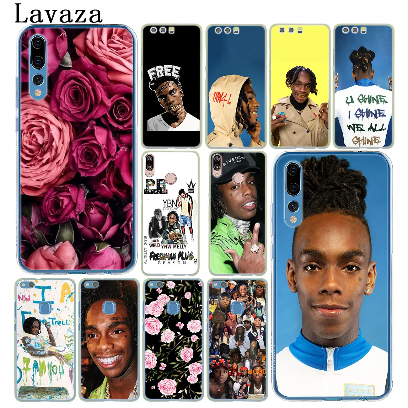 Lavaza рэп поп ynw melly чехол для телефона huawei Y9 Y7 Prime 2018 2019 Honor 20 10 8 8A 8X9X9 Lite 7C 7X 7A Pro крышка