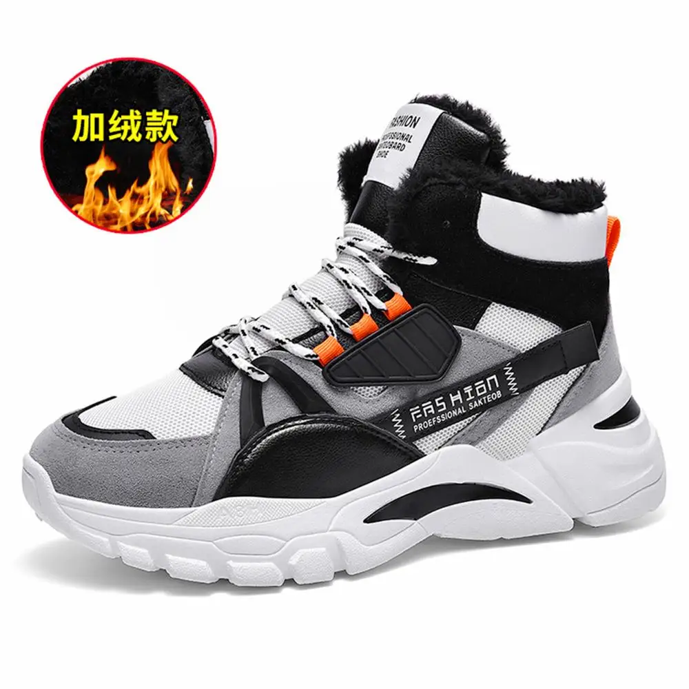 Botas de invierno para hombre Botas de moda botas calientes zapatos impermeables para hombre Chaussure zapatos casuales para hom