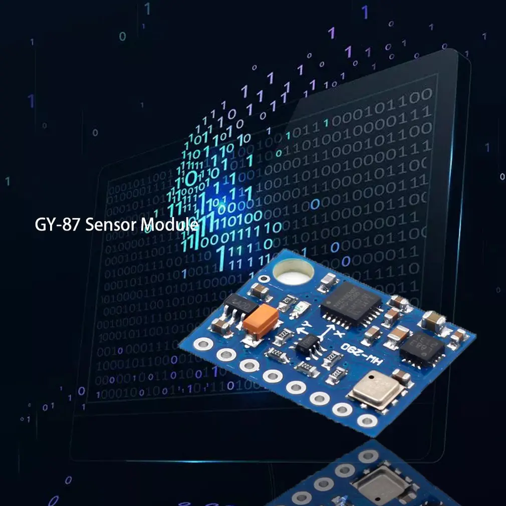 Gy-87 10Dof Mpu6050 Hmc5883L Bmp180 Сенсор модуль 3-5V Сенсор модуль