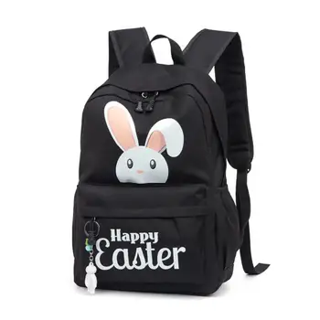 

Children's Mochilas Bags Girls Lovely rabbit Backpack School Bags College Bookbag Students Laptop Travel Rucksack Bag