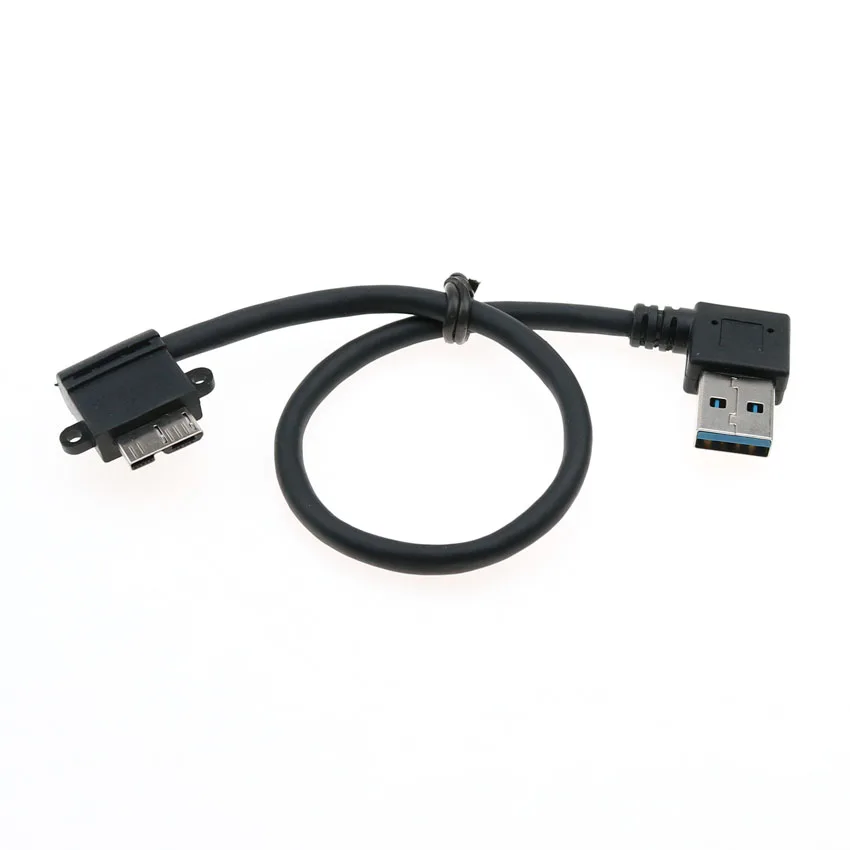 Юйси 0,25 м USB 3,0 type A к Micro B кабель для внешнего жесткого диска HDD для samsung S5 Note 3 USB HDD кабель для передачи данных