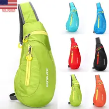 Новая мода Мужская нейлоновая водонепроницаемая сумка через плечо цикл Спорт на открытом воздухе слинг груди пакет повседневные дорожные поясные сумки