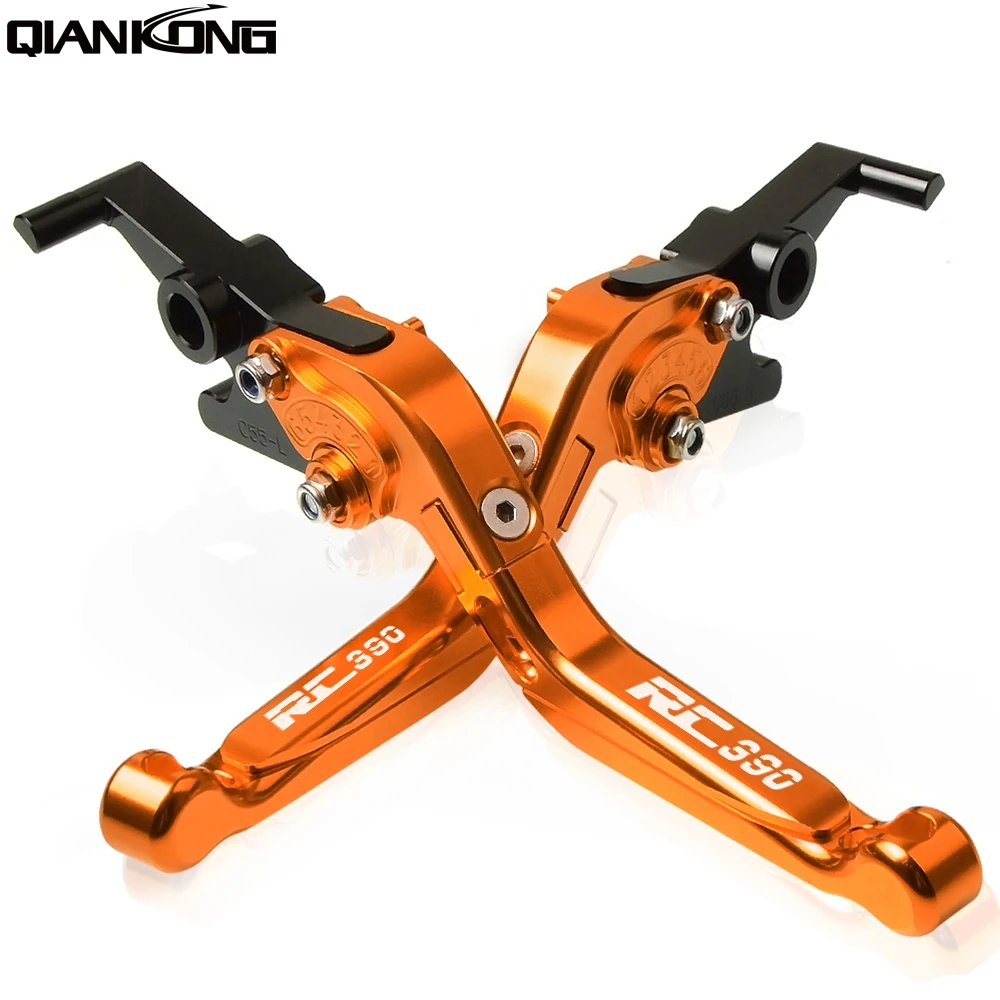 Для RC390 RC 390 2013 2014 2015 2016 2017 2013-2017 мотоциклетные CNC Регулируемые рычаги тормозной