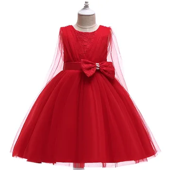 

Dresses For Girls Wedding Party Gown Carnival Children Clothing Wedding Party Elegant Princess Dress
