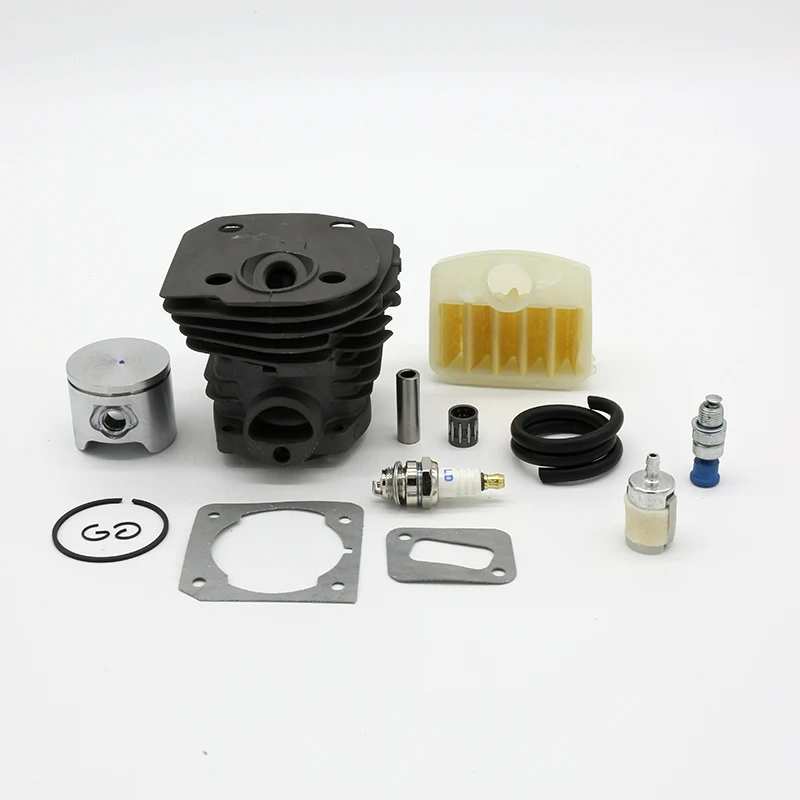 HUNDURE 44mm Cylinder Piston Bearing Air Filter Gasket Kit For HUSQVARNA 353 350 346 346XP 351