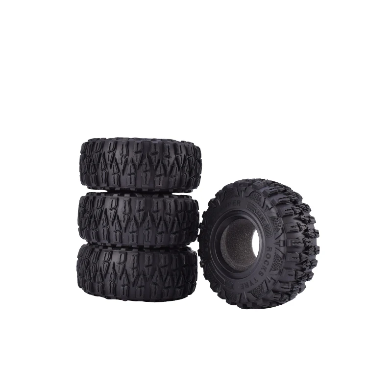 4 шт. AUSTAR 2 дюймов 120 мм резиновые шины для Traxxas TRX 1/10 осевой SCX10 90056 90045 RC Рок
