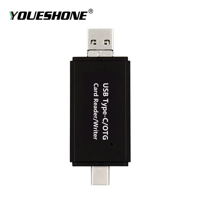 Моднейший кардридер USB 2,0 SD/Micro SD TF OTG Смарт-карта памяти адаптер для ноутбука USB 2,0 Тип C кардридер SD кардридер