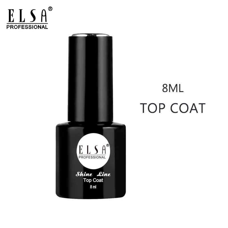 Top Coat Elsa 8 мл Гель-лак УФ светодиодный лак для ногтей для маникюра 120 цветов Гель-лак полуперманентный гель-краска для украшения ногтей - Цвет: Top Coat