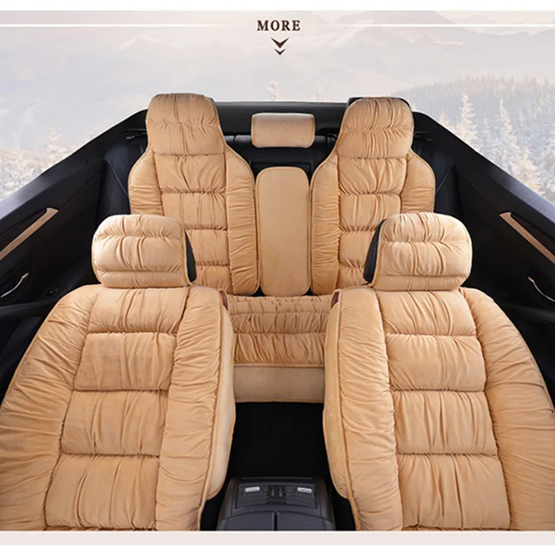 Новая сохраняющая тепло автомобильные чехлы на сиденья зимняя универсальная