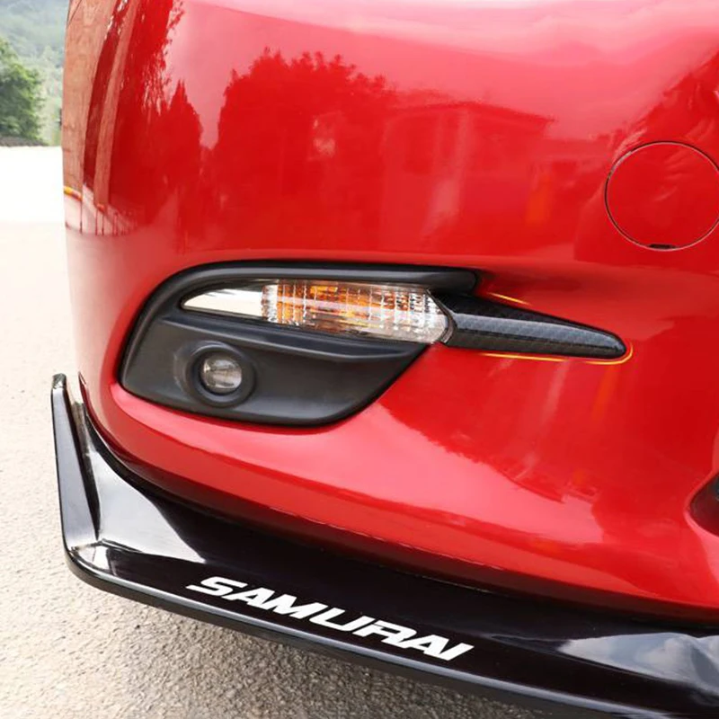 Передняя противотуманная фара автомобиля Декоративная полоса обшивка для Mazda 3