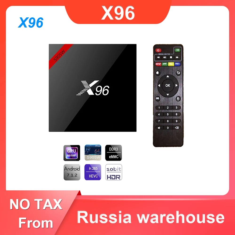 Приставка Смарт ТВ X96 S905W Android 7.1 с WiFi|for xiaomi mi band|miband strapmiband band |