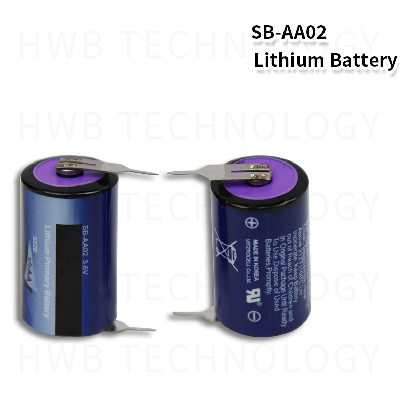 5 шт. высокое качество Корея Tekcell SB AA02 3 6 В LS14250 ER14250 литиевая батарея аа С припоем