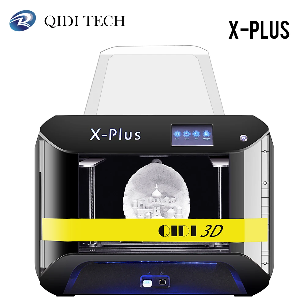 3D принтер QIDI TECH X Plus большого размера FDM Impresora Diy Kit модульный дизайнерский 3d нить