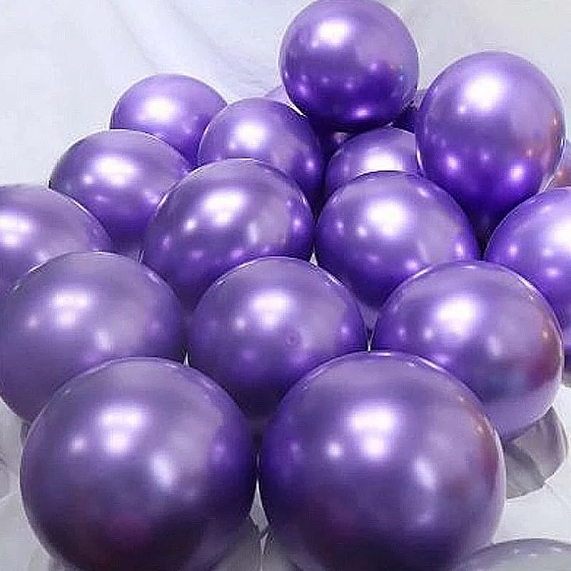 Saizhi 50 шт. 12 дюймов металлические хромовые латексные шары для свадьбы, дня рождения, розовое золото, латексные вечерние шары, декор SZ0908