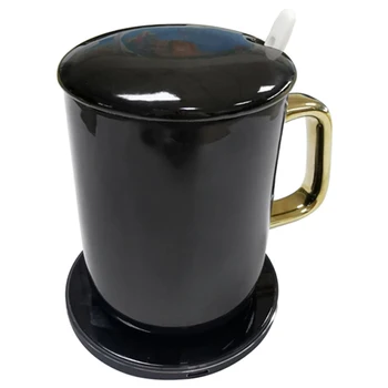 

Cerative Keep Warm Ceramic Mug Adjustable Temperature Cup Mugs Control Temperature Christmas Coffee Mugs Smart Cups US Plug