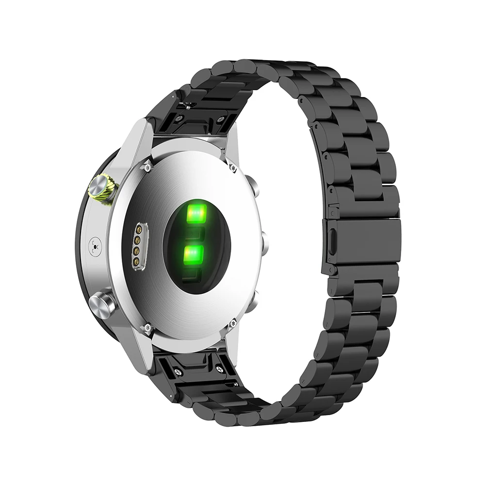 Браслет металлический ремешок стальной ремень для Garmin Fenix6X 26 мм умный ремешок для часов из нержавеющей стали браслет Repacement Band аксессуары