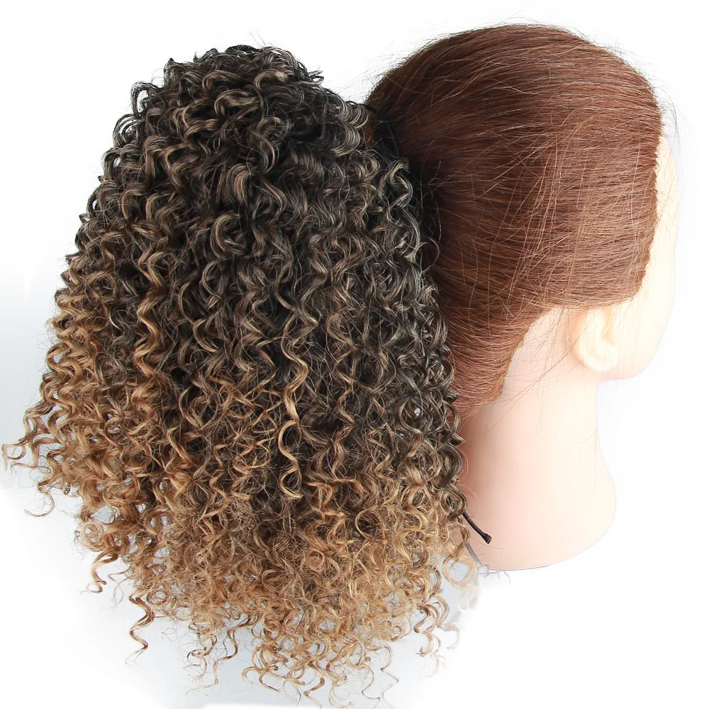 Drawstring Puff Ponytail Afro Kinky Curly Hair Extension Synthetic Clip In Pony Tail African American Hair Extension 3 Drawstring Puff Ponytail Afro Kinky Curly Hair Extension Synthetic Clip In Pony Tail African American Hair Extension