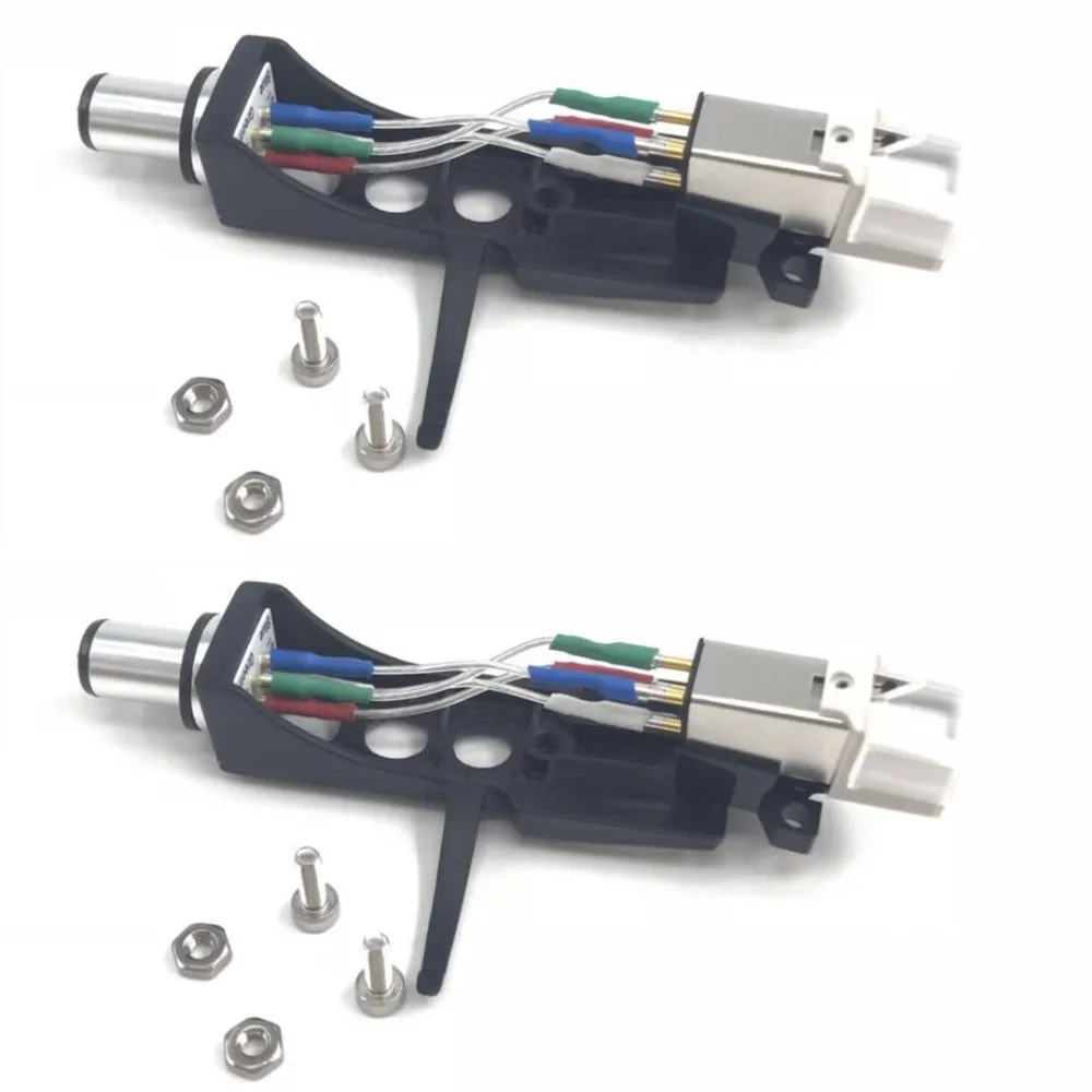 2sets Cartridge Stylus With Turntable Headshell 4 Pin Contacts