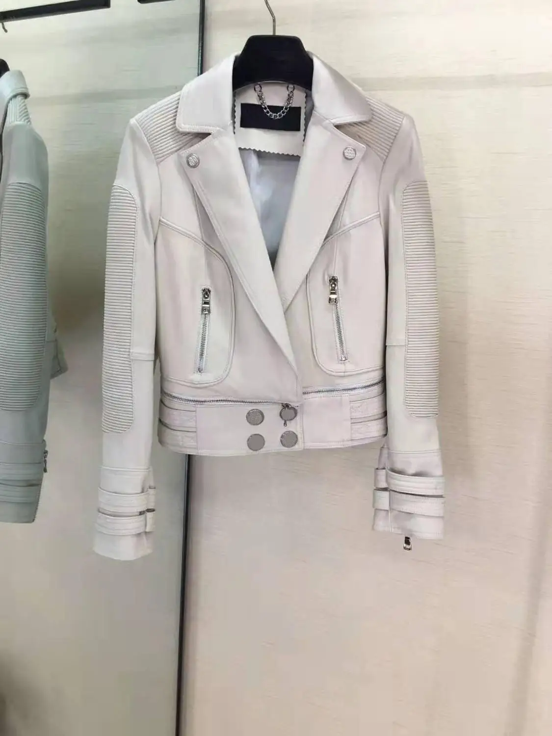 2021 fashion winter new women white black jacket | Женская одежда