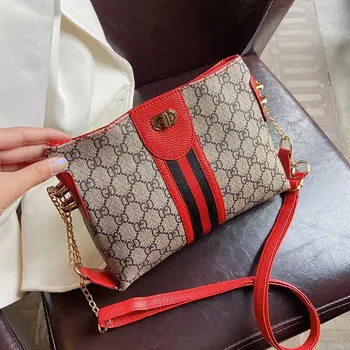 

WOMEN'S Bag 2020 Spring and Summer New Style Western Style Network Red Hot-Chain Shoulder Bag Women's Large Shoulder Bag