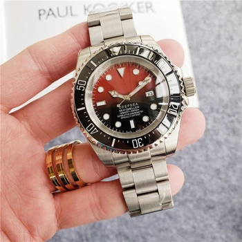 

Hot Sale Luxury Watches Big Size 2813 Mens Watch Automatic Movement Sweep Mechanical Ceramic Bezel Original Clasp Wristwatch