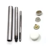 20sets Black Snaps T3T5 T8 buttons top cover Black and white nylon Buttons Plastic snaps button Rivet Button accessories 5