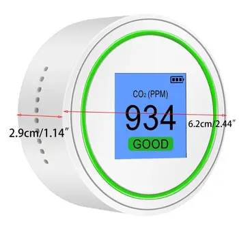 

M3-c Air Quality Detector Professional CO2 TVOC Real Time Monitor Alarm A9LB