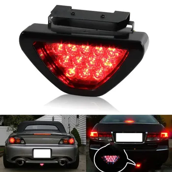

12V 12LED Car Brake Light Red Lens Car Rear Tail Brake Stop Light Car Night Driving Brake Warning Light Car Accessories Anti Fog