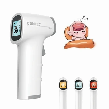 

Digital Infrared Thermometer Forehead Temperature Gun Medical use Alarm LCD backlight, CONTEC TP500