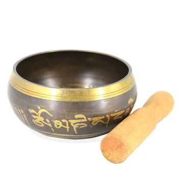 

Buddhism Buddha Sound Bowl Singing Bowl Decorative Wall Dishes Home Decoration Sacred Dharma Monks Lama Crafts Ornaments