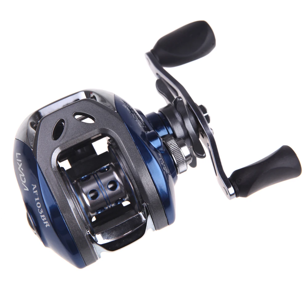 

Lixada AF103 10+1BB Ball Bearings Handshake Spinning Reel Left/Right Hand Bait Casting Fishing Reel High Speed 6.3:1