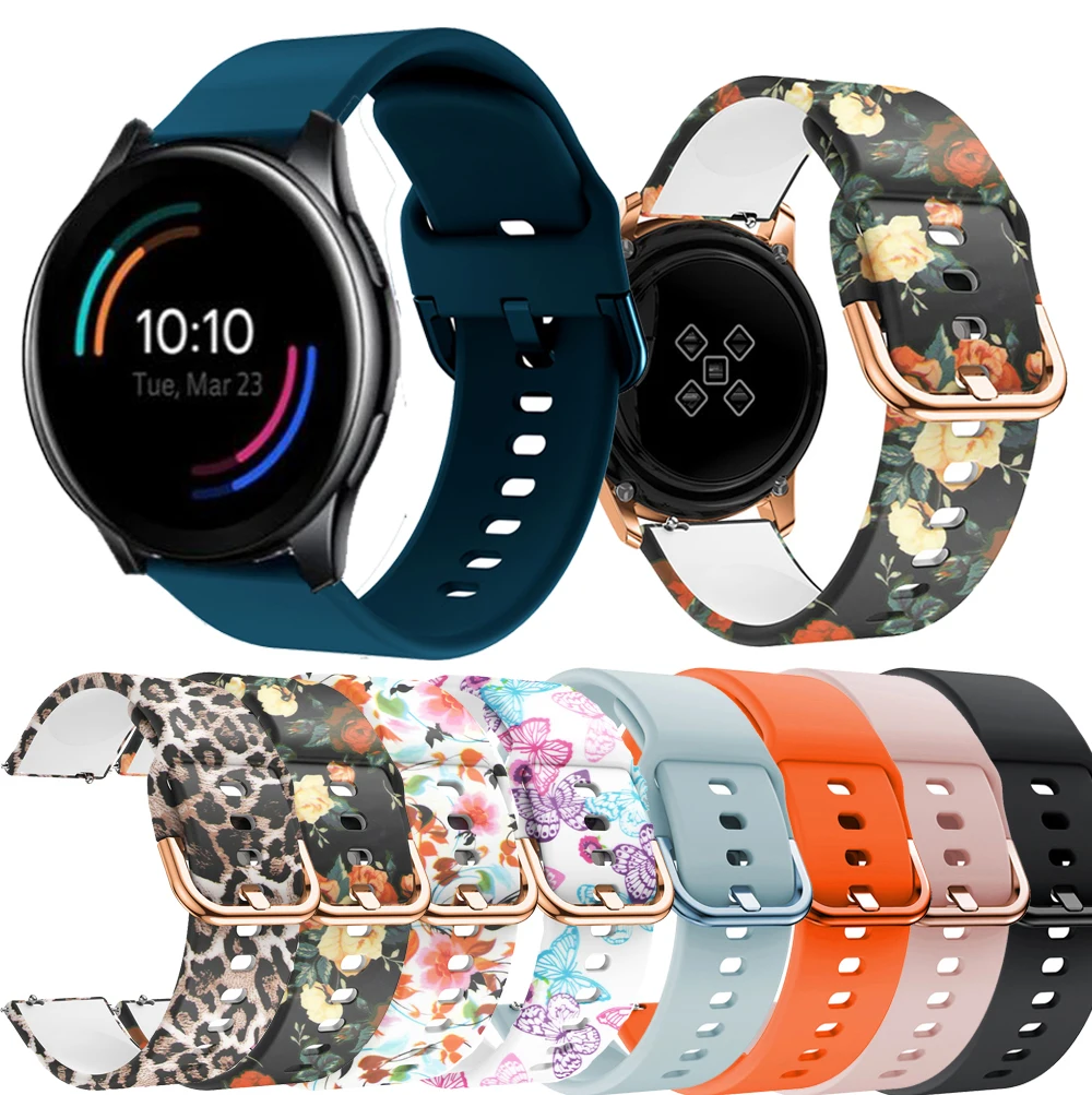Cinturino Da Polso In Silicone Per Oneplus Watch 46Mm Cinturino Di Ricambio Per Samsung Gear Sport S3 Smart Watch Per One Plus Watch Correa