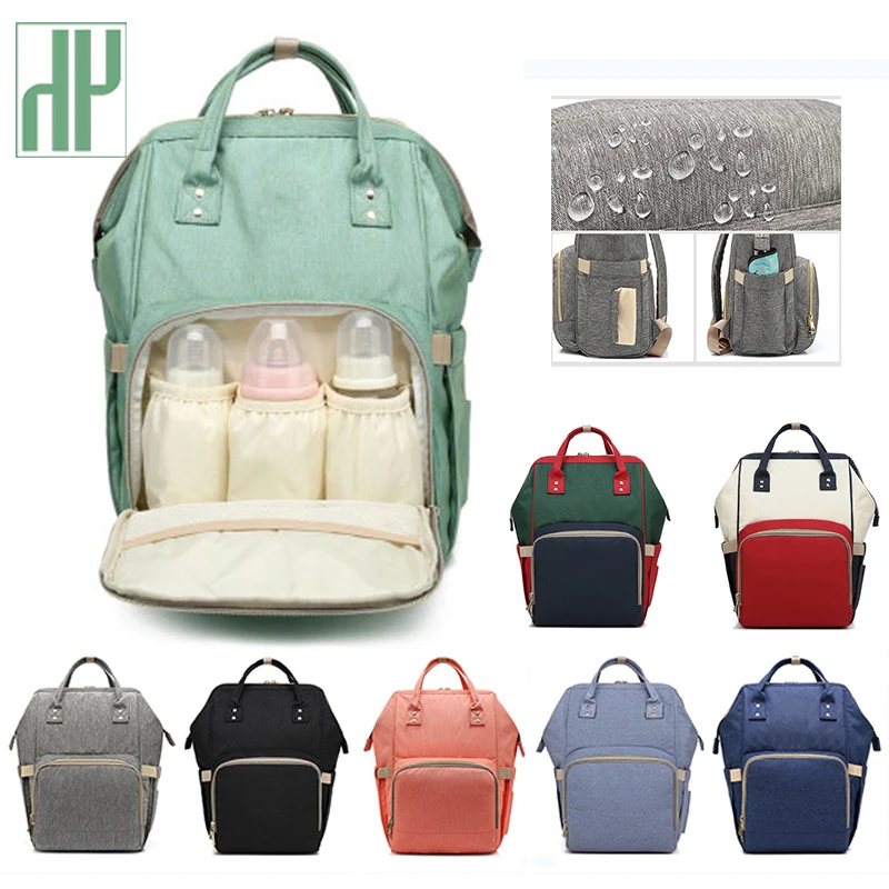 

Fashion Mummy Maternity Nappy Bag Backpack Baby Bag Multi-Capacity Waterproof Maternal Bag Nursing Bag for Baby Care