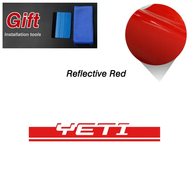 Racing Sport Car Styling Hood Engine Cover Decal Body Graphics Vinyl Side Stripes Skirt Sticker for Skoda Yeti Tuning Accessorie Hood-Red