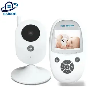 

Wireless Video Color Baby Monitor 2.5 Inch High Resolution Night Vision Temperature Monitoring Baby Nanny Security Camera