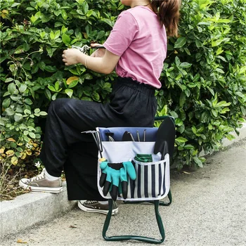 

New Hot Garden Kneeler Tool Bags Foldable Garden Seat Tool Bag for Indoor and Outdoor Garden Kneeler Seat SMD66