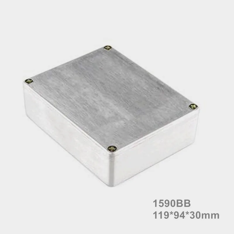 Electronic Enclosure Case Electrical Box Guitar Effects Pedal Die-cast Aluminum Stomp Enclosures Guitar Effect Pedals Box Hammond 1590BB 1590A 1590LB 1590XX 1590DD Musical Instrument Case