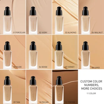

Valentine's Day Sunscreen SPF30 Foundation Liquid Foundation Matte Full Coverage Make Up Concealer Base